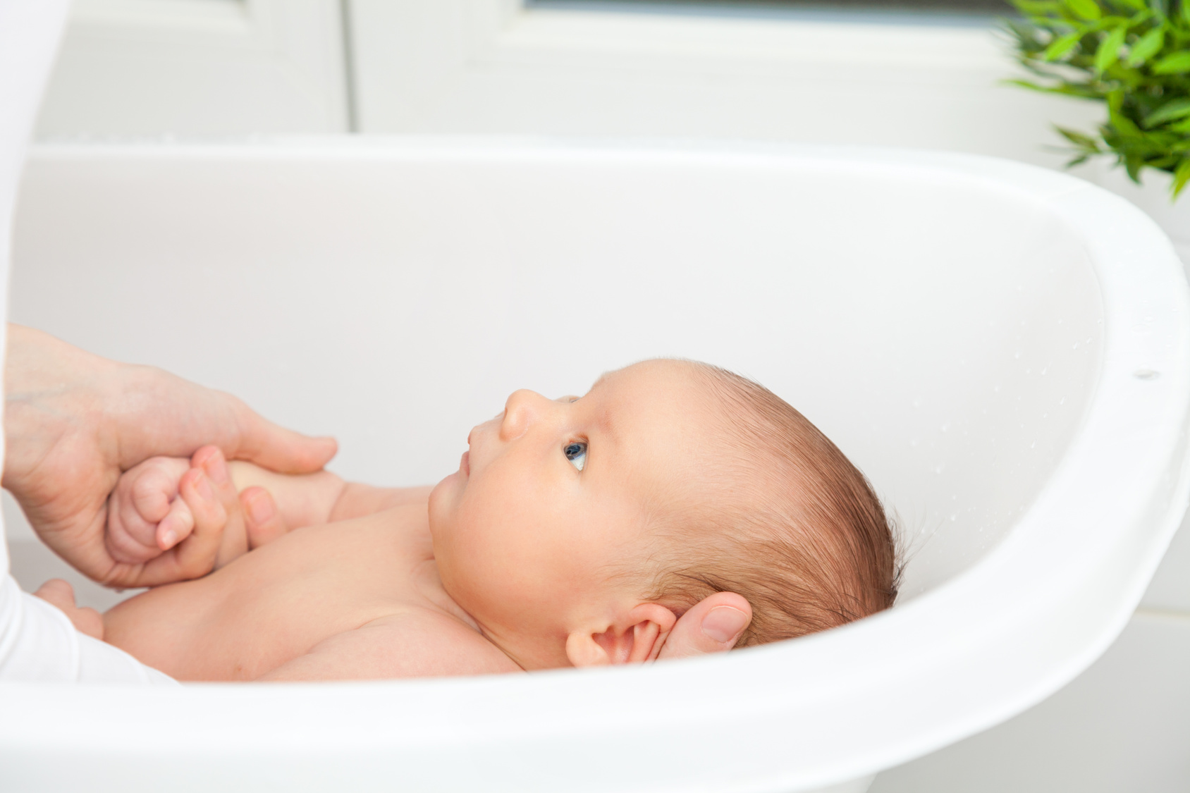 baby's first classic bath time baby